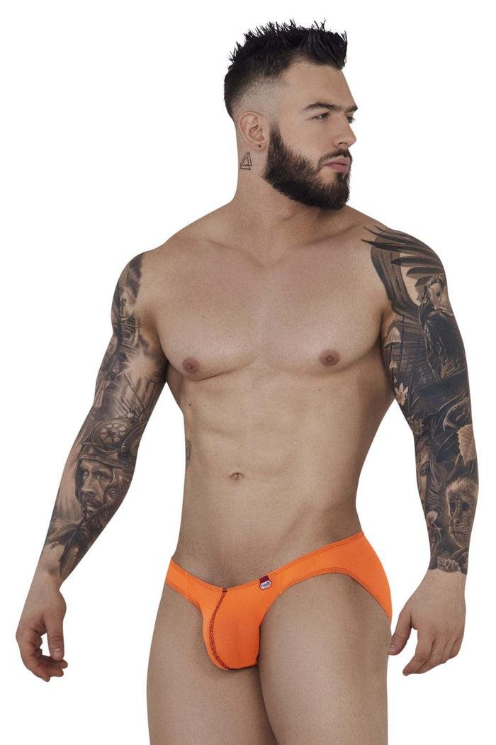 Clever Moda Pikante PIK 1277 Sonar Briefs Color Orange