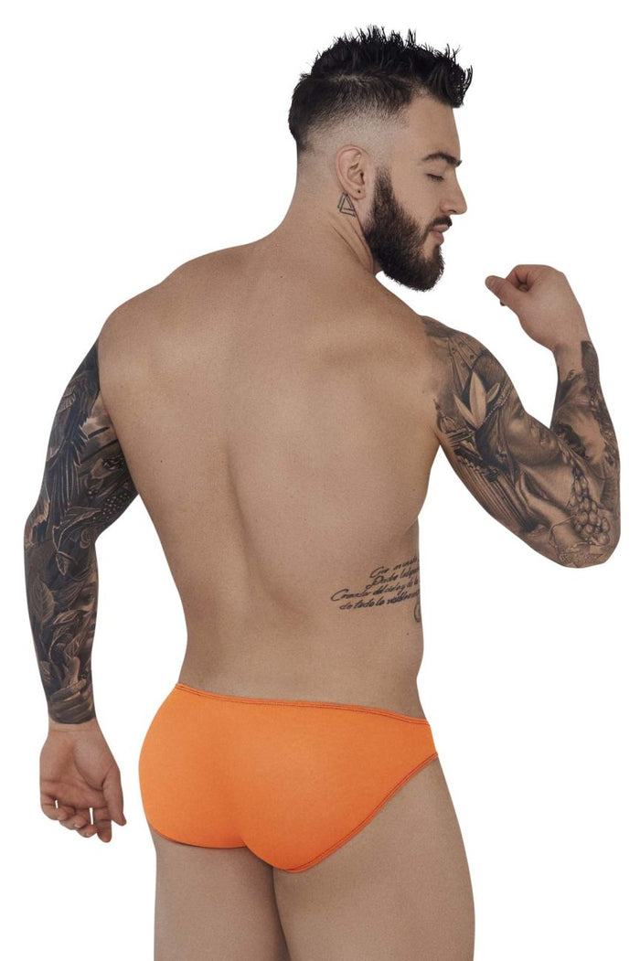 Clever Moda Pikante PIK 1277 Sonar Briefs Color Orange