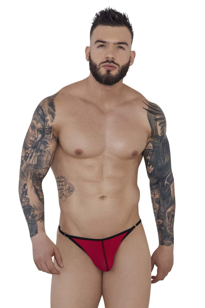 Clever Moda Pikante PIK 1279 Sonar Thongs Color Red