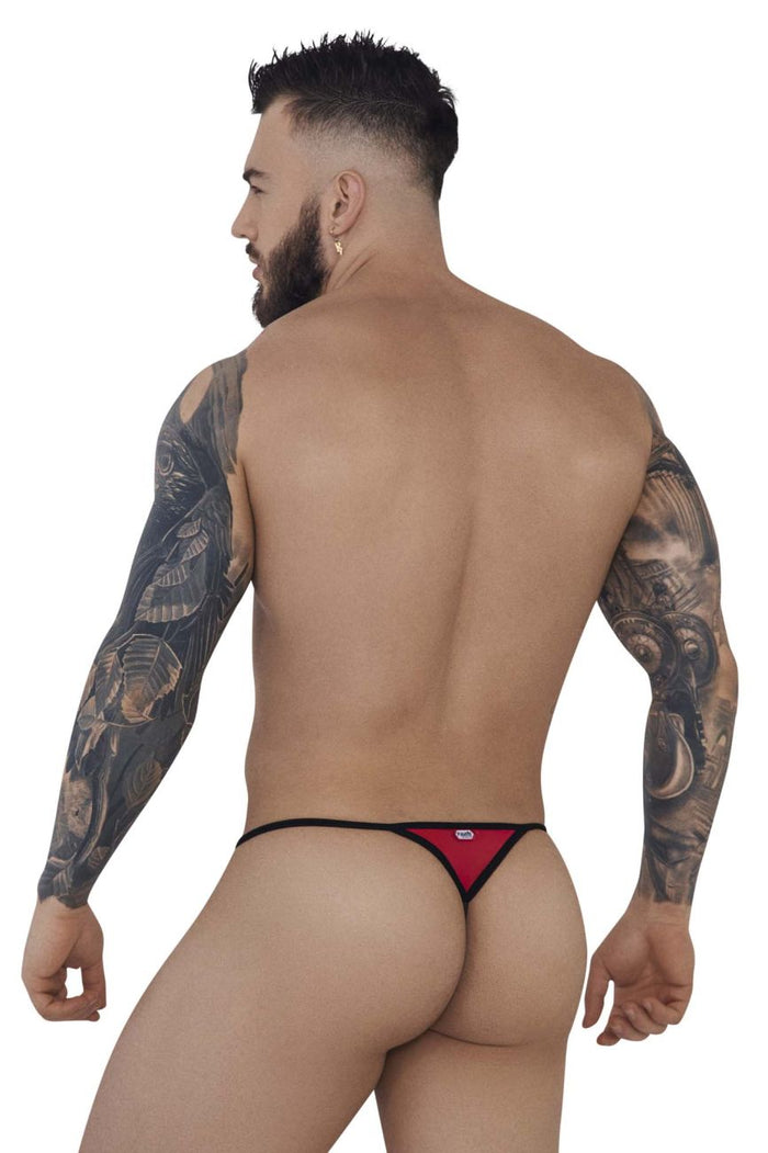 Clever Moda Pikante PIK 1279 Sonar Thongs Color Red