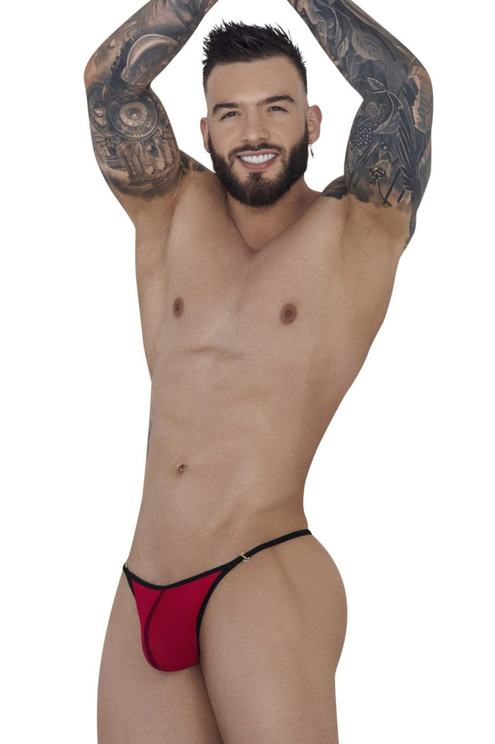 Clever Moda Pikante PIK 1279 Sonar Thongs Color Red