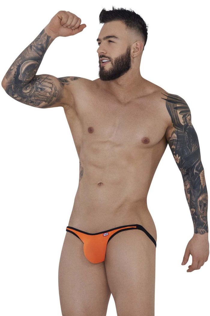 Clever Moda Pikante PIK 1280 Sonar Jockstrap Color Orange