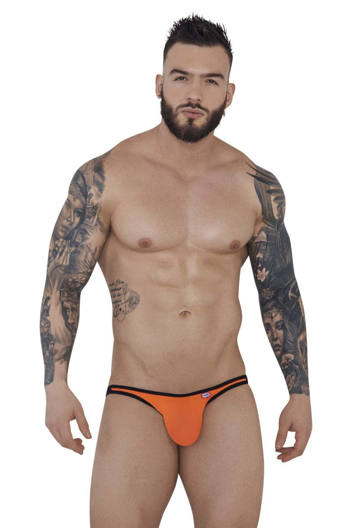 Clever Moda Pikante PIK 1280 Sonar Jockstrap Color Orange