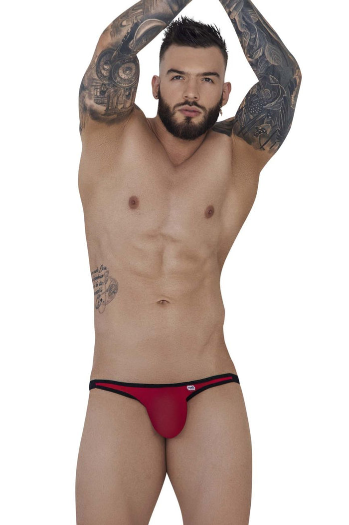Clever Moda Pikante PIK 1280 Sonar Jockstrap Color Red