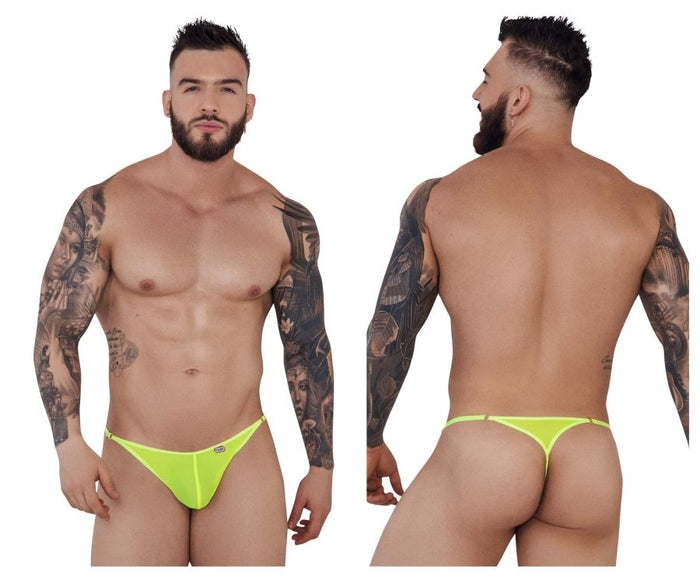 clever moda Pikante PIK 1284 Bestival Thongs Color Green