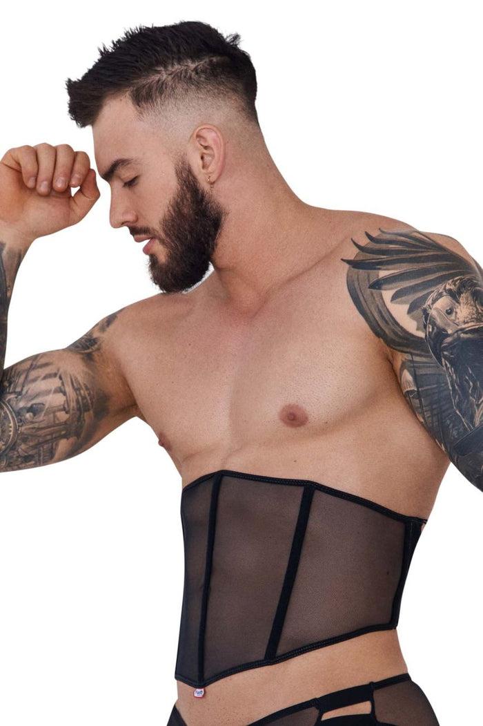 Clever Moda Pikante PIK 1288 Mutek Corset Color Black