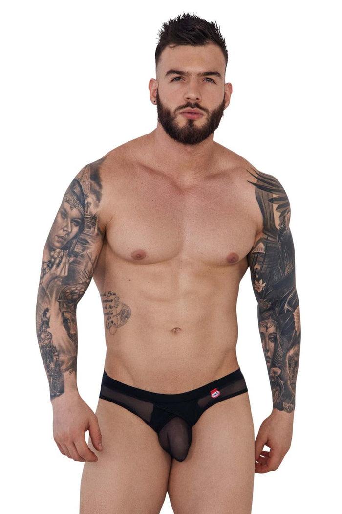 Clever Moda Pikante PIK 1289 Itadaki Briefs Color Black