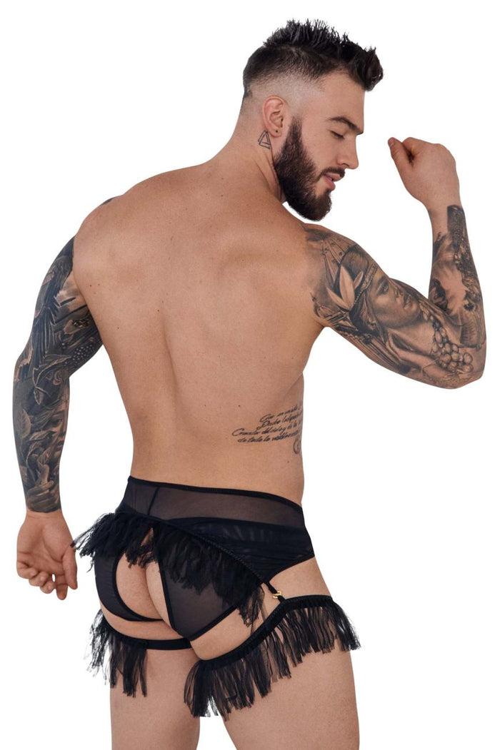 Clever Moda Pikante PIK 1294 Greenman Jockstrap Color Black