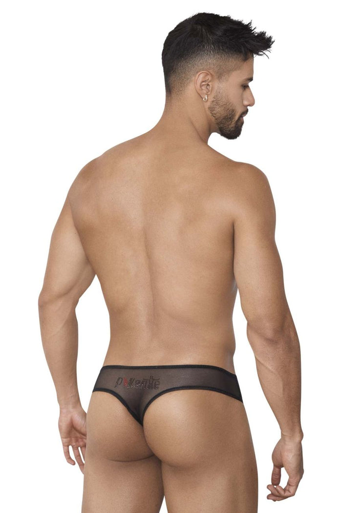 Clever Moda Pikante PIK 1388 Sense Thongs Color Black