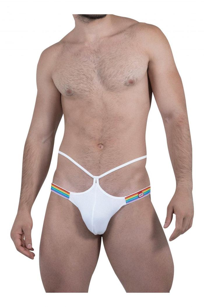Clever Moda Pikante PIK 8728 Pubs Briefs Color White
