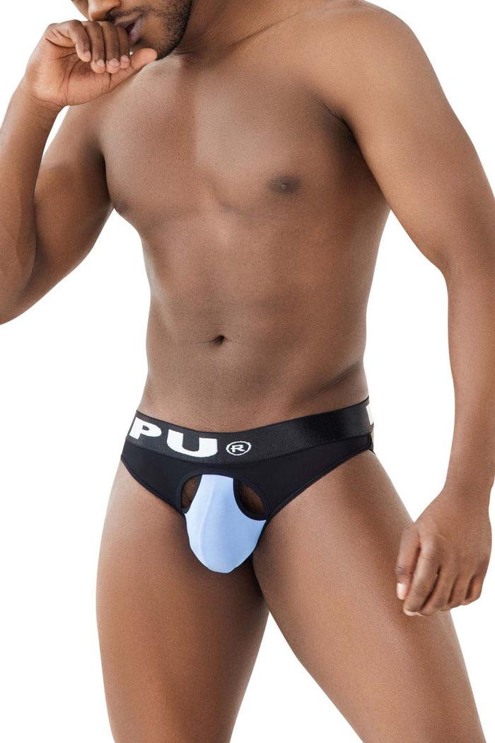 Clever Moda PPU 2307 Ball Lifter Jockstrap Color Blue