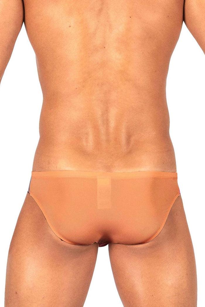 Clever Moda Private Structure BRUT4392 Bare Bikini Color Orange