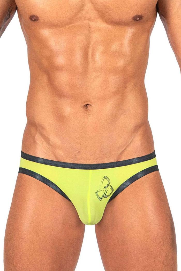 Clever Moda Private Structure BRUT4393 Bare Bikini Color Yellow