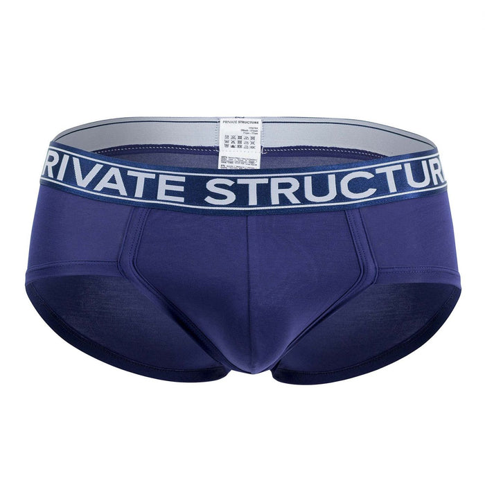 Clever Moda Private Structure PBUZ3748 Platinum Bamboo Briefs Color Midnight Navy