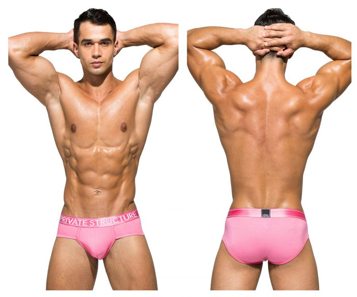 clever moda Private Structure PBUZ3748 Platinum Bamboo Contour Briefs Color Blush