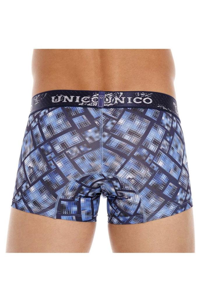 Clever Moda Unico 22100100115 Tartan Trunks Color 90-Printed
