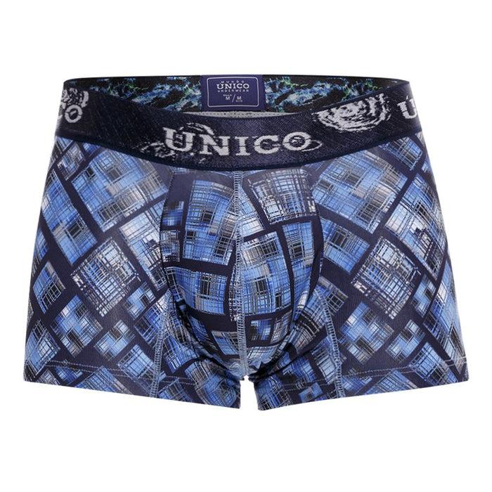 Clever Moda Unico 22100100115 Tartan Trunks Color 90-Printed