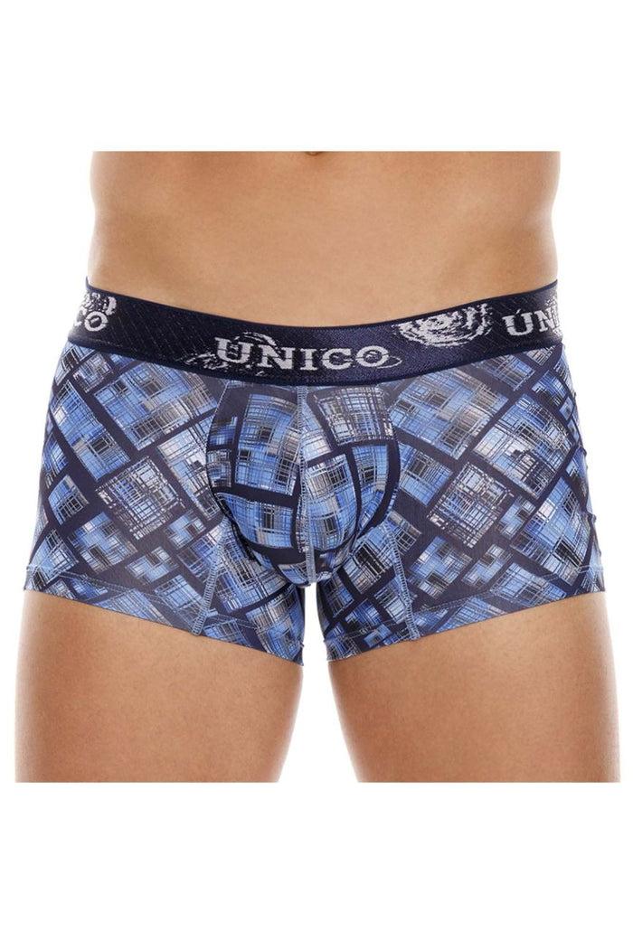 Clever Moda Unico 22100100115 Tartan Trunks Color 90-Printed