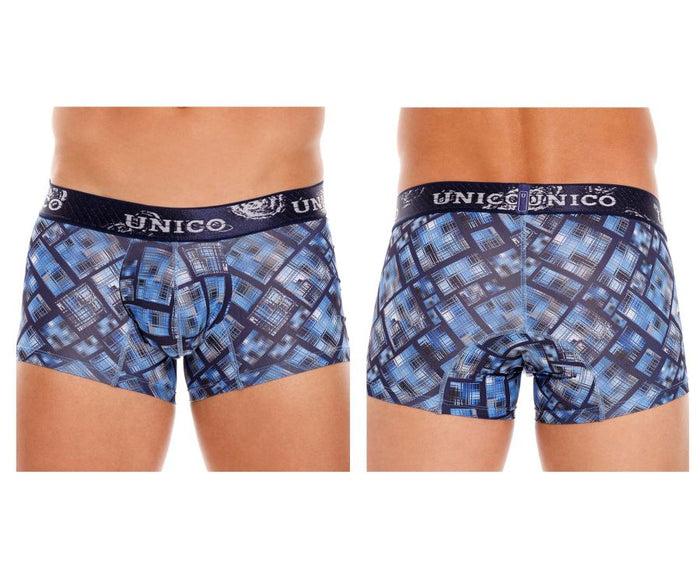 clever moda Unico 22100100115 Tartan Trunks Color 90-Printed