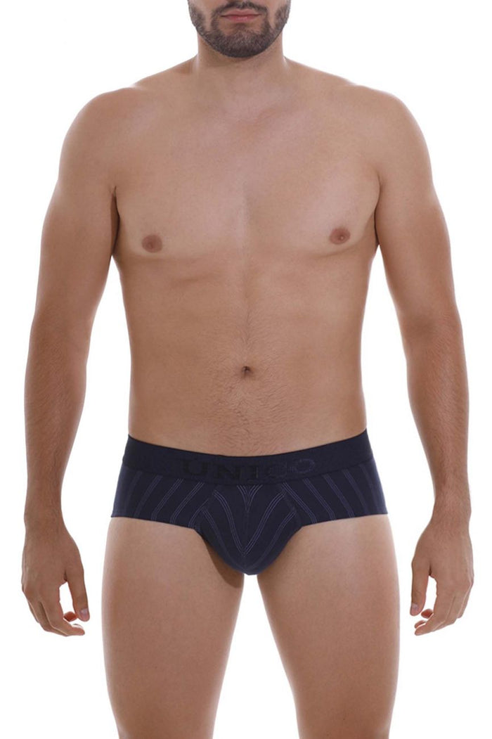 Clever Moda Unico 22100201103 Senda Briefs Color 82-Dark Blue