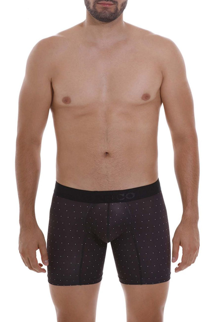 Clever Moda Unico 22110100203 Astros Boxer Briefs Color 90-Black