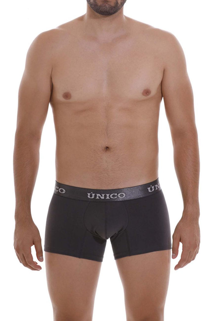 Clever Moda Unico 22120100104 Asfalto A22 Trunks Color 96-Dark Gray