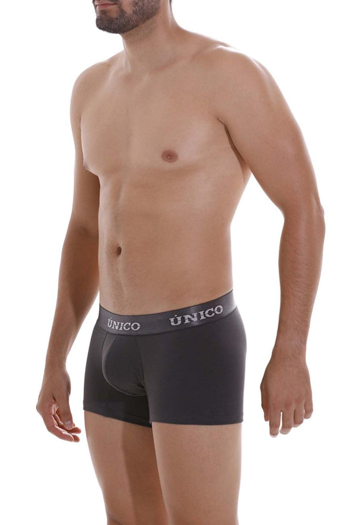 Clever Moda Unico 22120100104 Asfalto A22 Trunks Color 96-Dark Gray