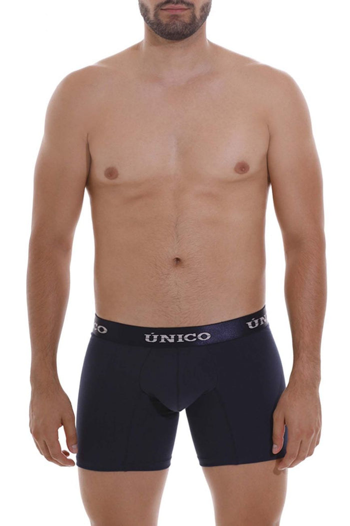 Clever Moda Unico 22120100202 Profundo A22 Boxer Briefs Color 82-Dark Blue