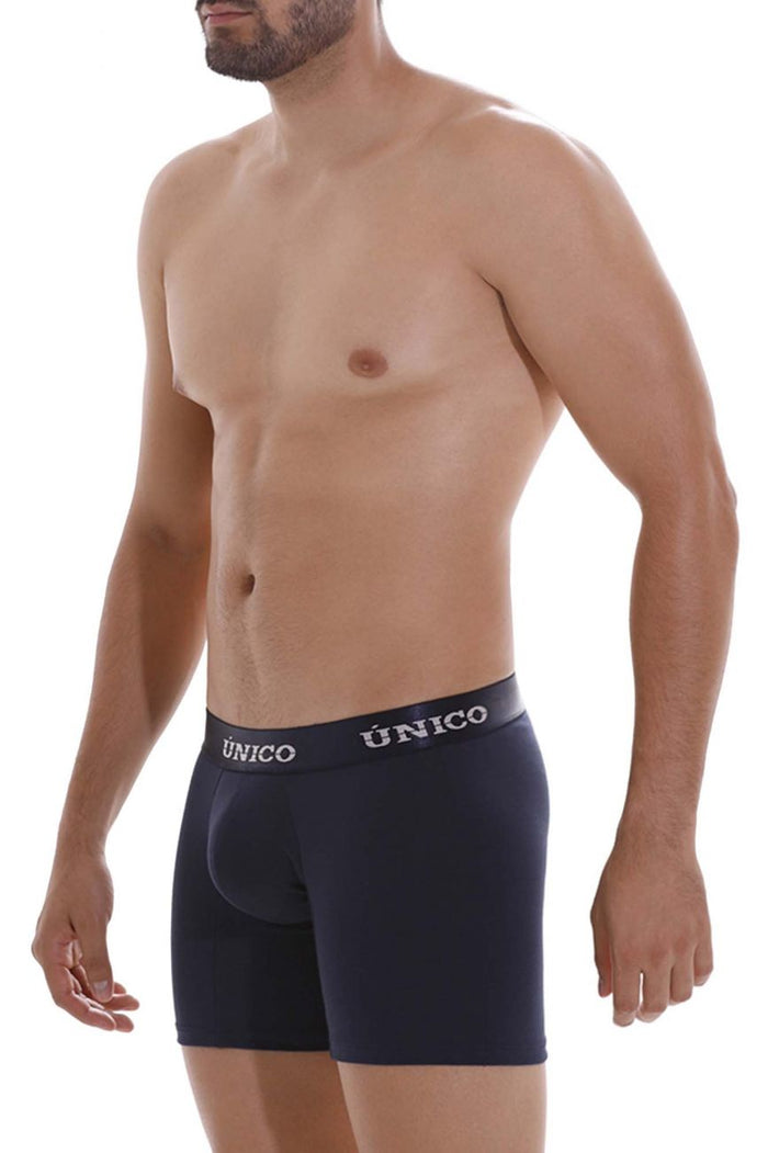 Clever Moda Unico 22120100202 Profundo A22 Boxer Briefs Color 82-Dark Blue