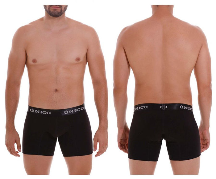 clever moda Unico 22120100203 Intenso A22 Boxer Briefs Color 99-Black