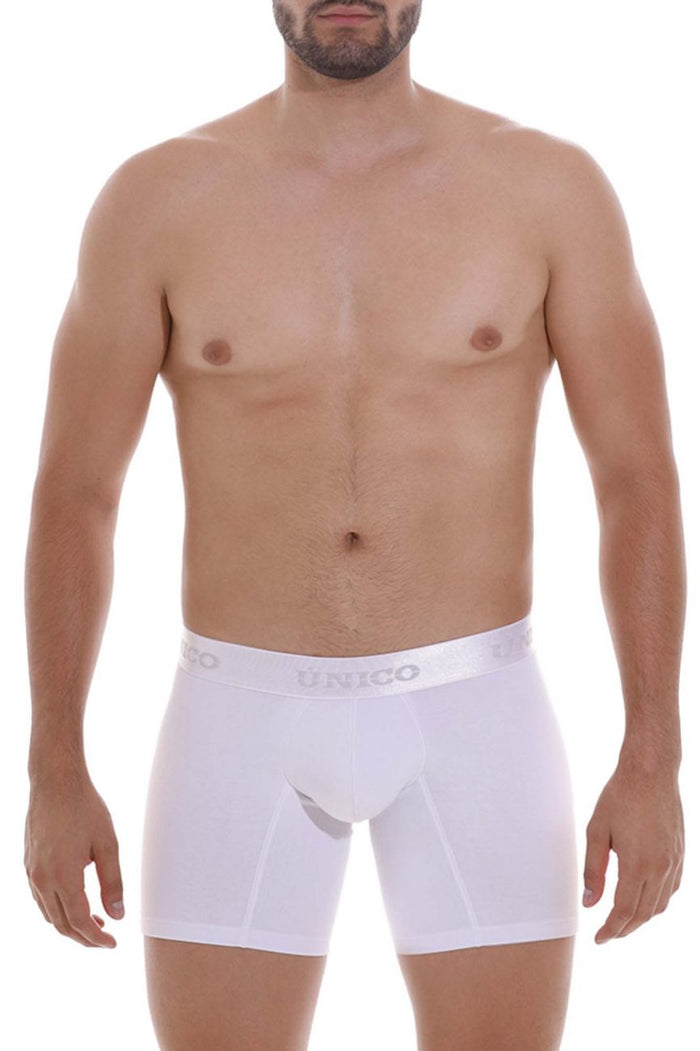 Clever Moda Unico 22120100205 Cristalino M22 Boxer Briefs Color 00-White