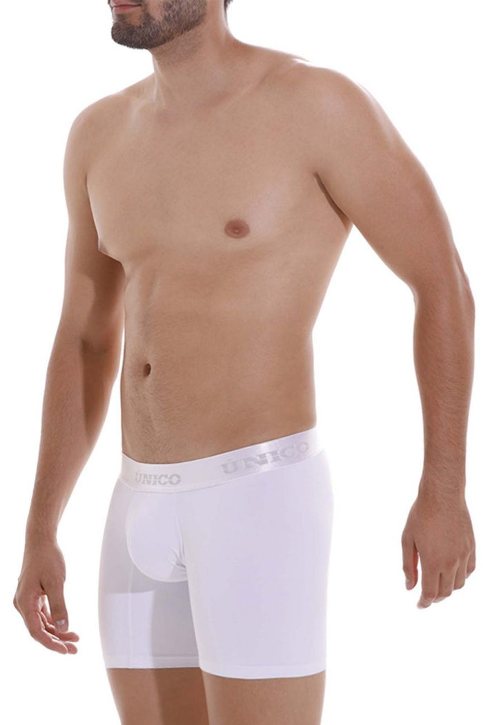 Clever Moda Unico 22120100205 Cristalino M22 Boxer Briefs Color 00-White