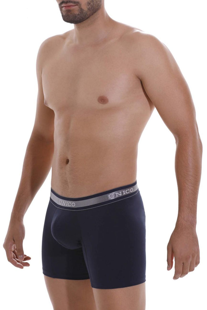 Clever Moda Unico 22120100210 Cardenal A22 Boxer Briefs Color 82-Dark Blue