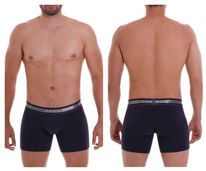 clever moda Unico 22120100210 Cardenal A22 Boxer Briefs Color 82-Dark Blue