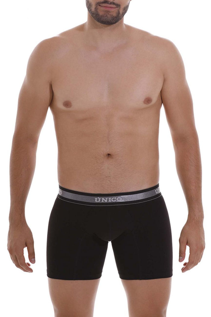 Clever Moda Unico 22120100211 Nebuloso A22 Boxer Briefs Color 99-Black