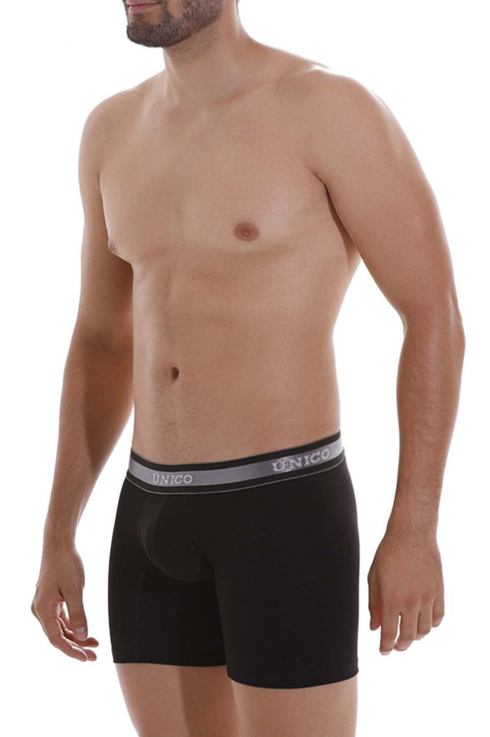 Clever Moda Unico 22120100211 Nebuloso A22 Boxer Briefs Color 99-Black
