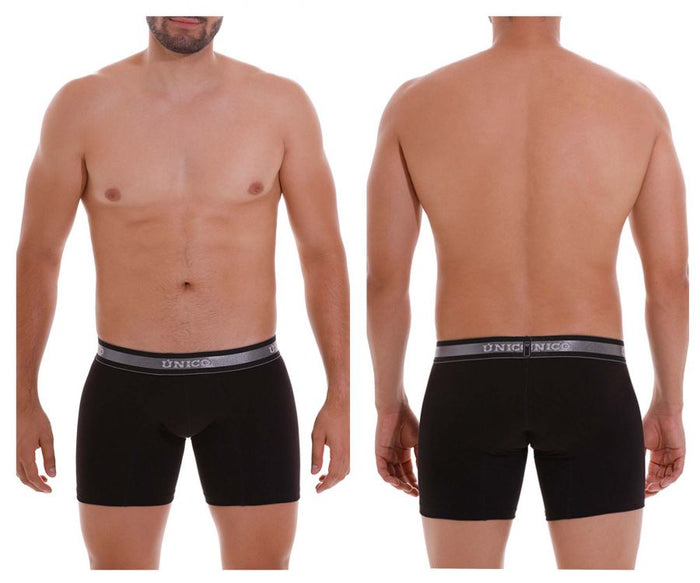 clever moda Unico 22120100211 Nebuloso A22 Boxer Briefs Color 99-Black