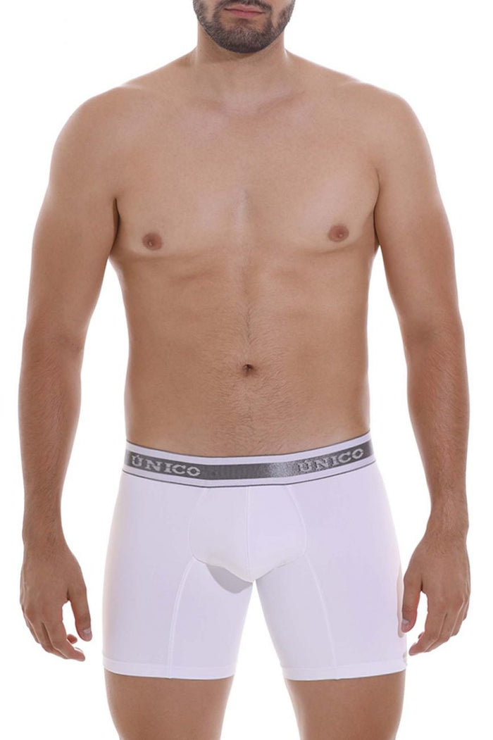 Clever Moda Unico 22120100212 Lustre M22 Boxer Briefs Color 00-White