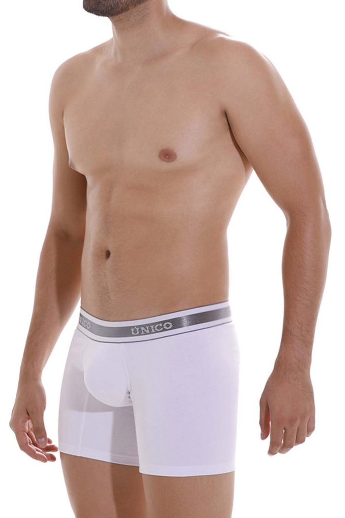 Clever Moda Unico 22120100212 Lustre M22 Boxer Briefs Color 00-White