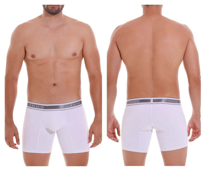 clever moda Unico 22120100212 Lustre M22 Boxer Briefs Color 00-White
