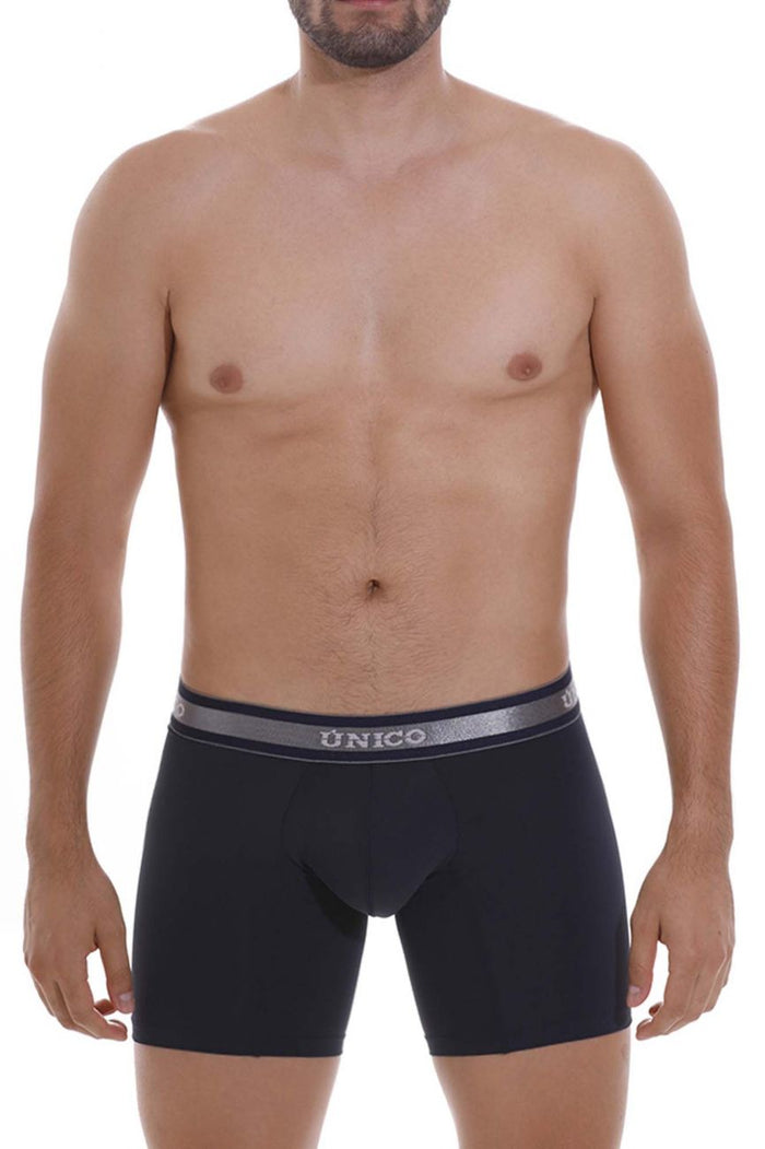Clever Moda Unico 22120100213 Cardenal M22 Boxer Briefs Color 82-Dark Blue