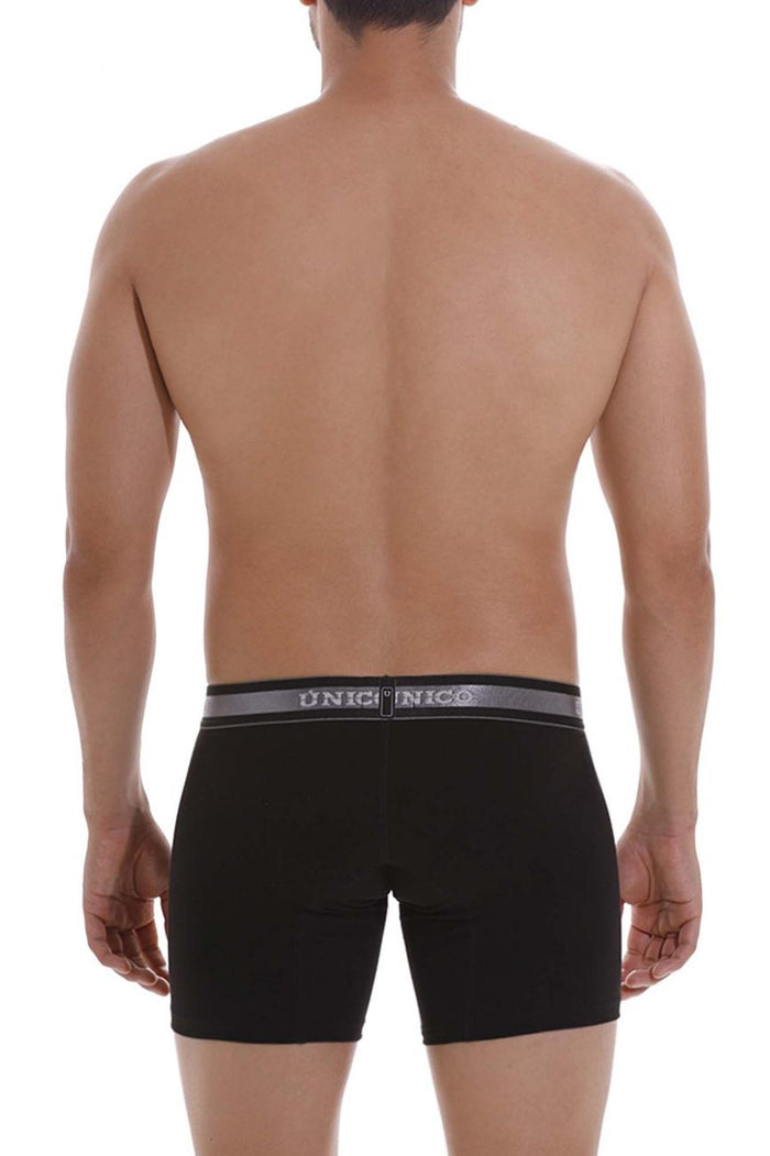 Clever Moda Unico 22120100214 Nebuloso M22 Boxer Briefs Color 99-Black