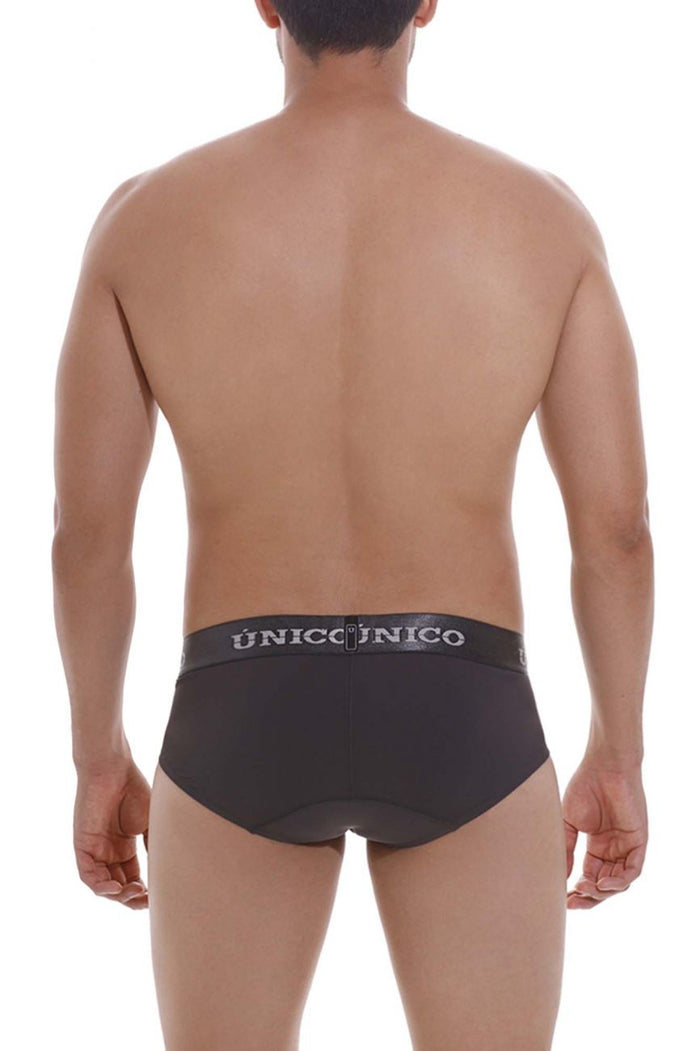 Clever Moda Unico 22120201108 Asfalto M22 Briefs Color 96-Dark Gray