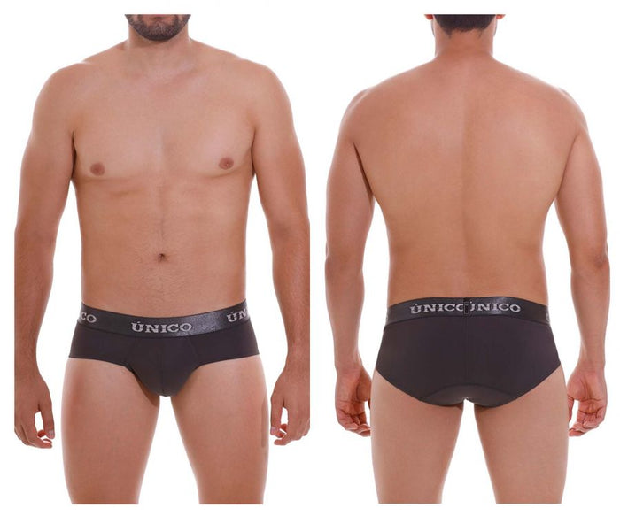 clever moda Unico 22120201108 Asfalto M22 Briefs Color 96-Dark Gray