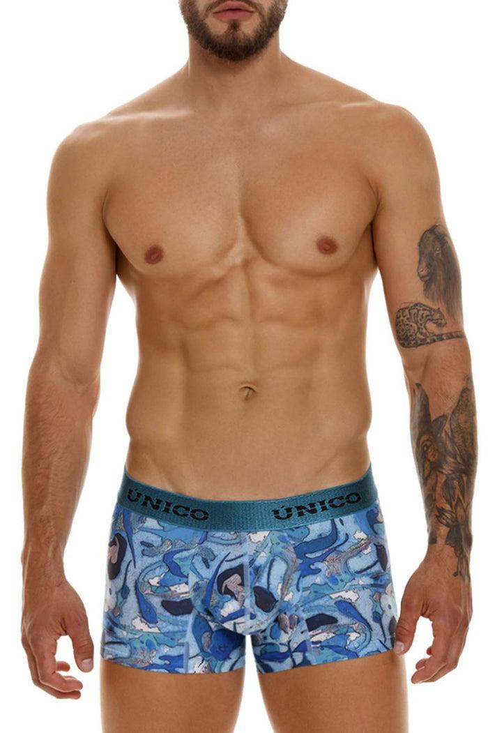 Clever Moda Unico 23080100106 Atlantida Trunks Color 46-Blue