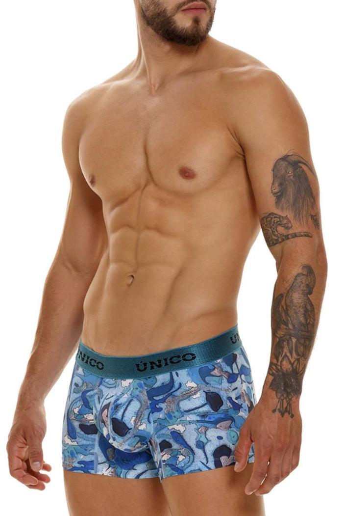 Clever Moda Unico 23080100106 Atlantida Trunks Color 46-Blue