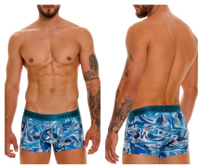 clever moda Unico 23080100106 Atlantida Trunks Color 46-Blue
