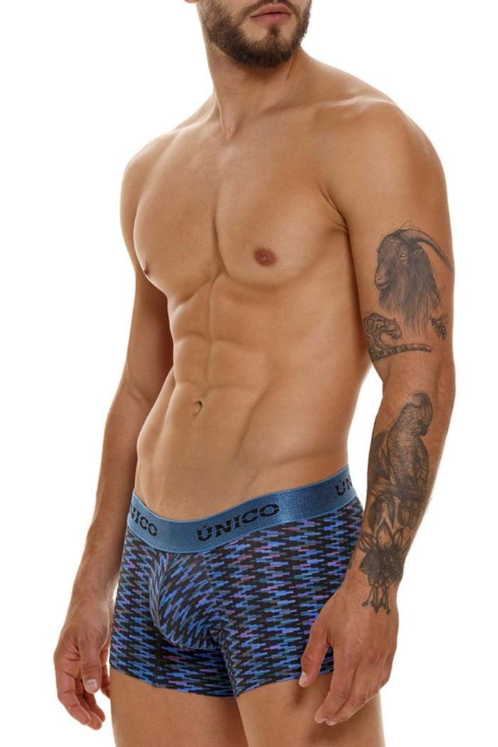 Clever Moda Unico 23080100121 Filamento Trunks Color 46-Blue