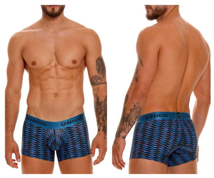 clever moda Unico 23080100121 Filamento Trunks Color 46-Blue