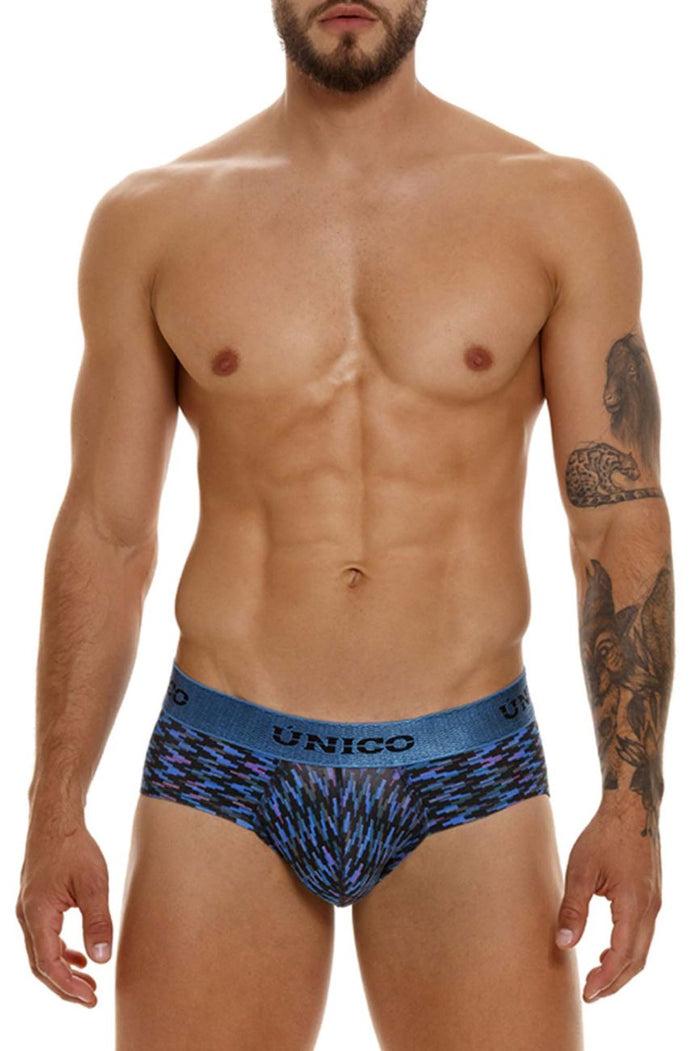 Clever Moda Unico 23080101121 Filamento Briefs Color 46-Blue